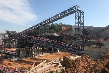 湖南時產800-1000噸石灰石破碎生產線即將投入生產！